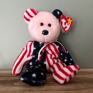 Retired "Spangle" Bear Beanie Baby
